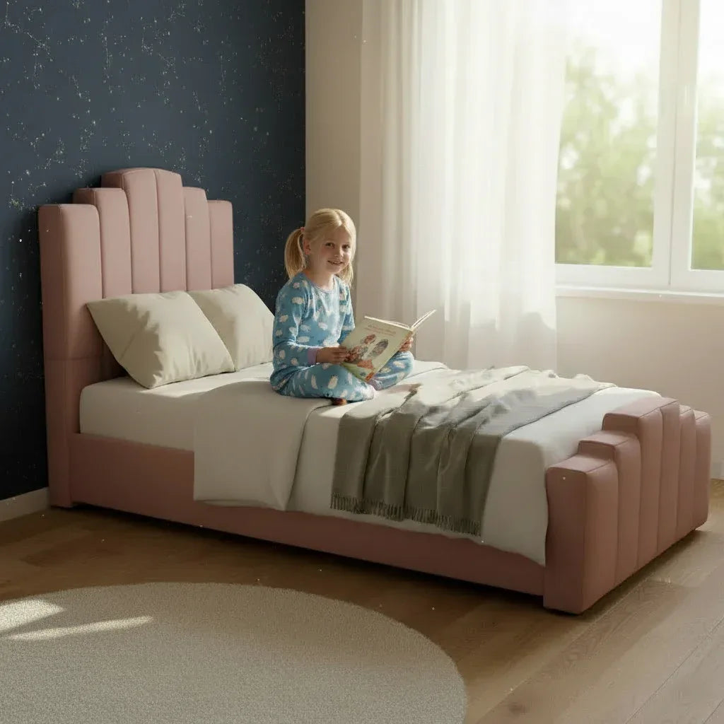Kids Upholstered Bed Frame