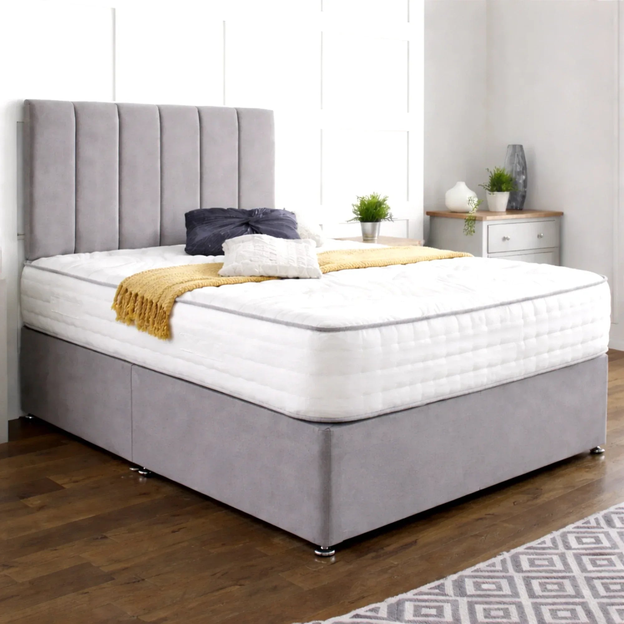 The Classic Solid Divan Bed Frame (Non-Storage)