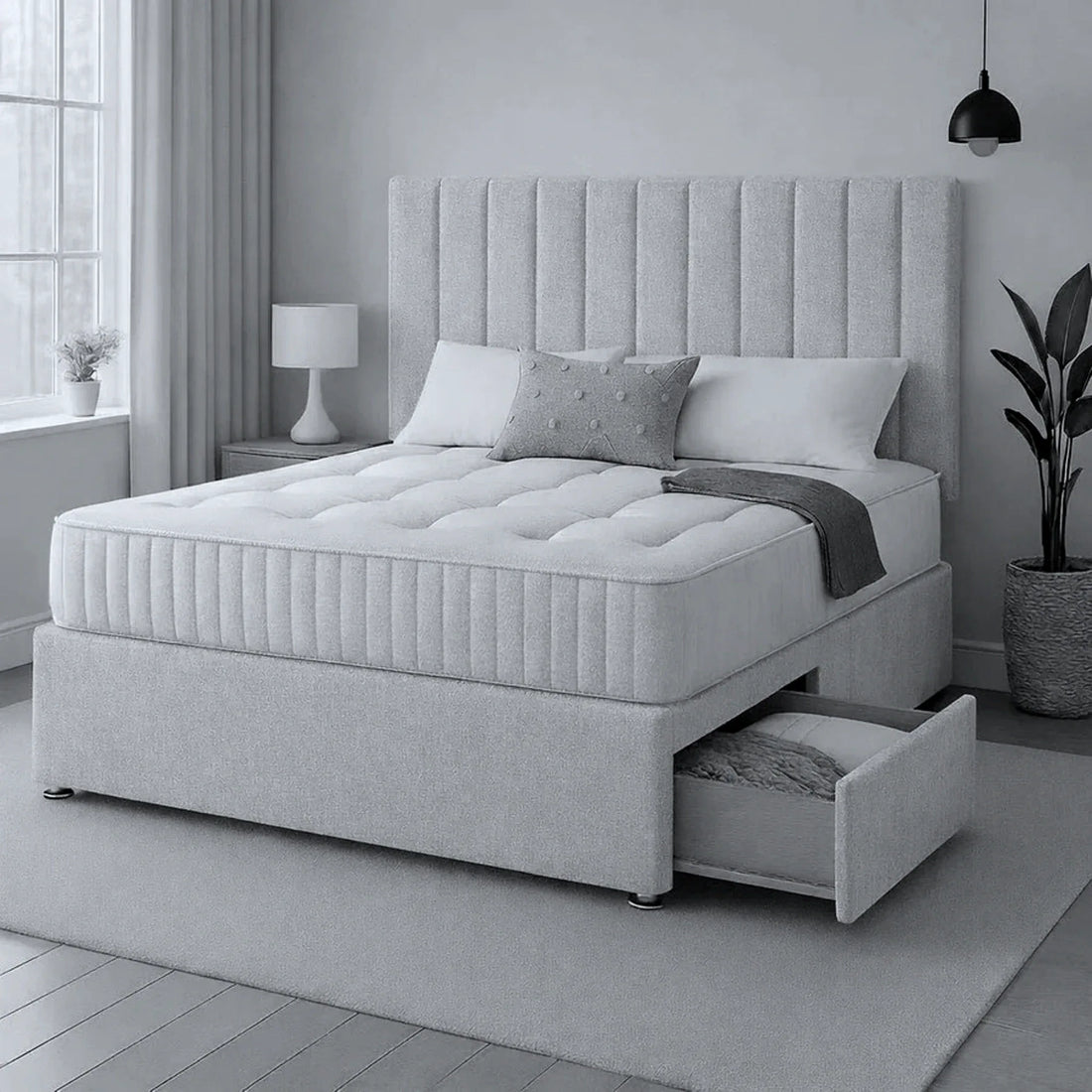 The Premium Divan Storage Bed (2 Drawers)