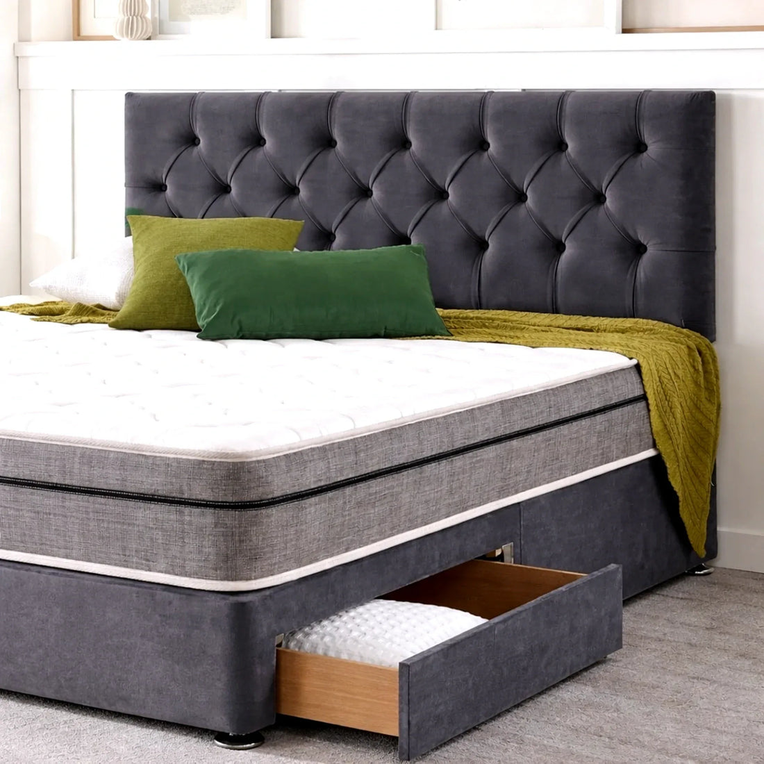 The Premium Divan Storage Bed (2 Drawers)