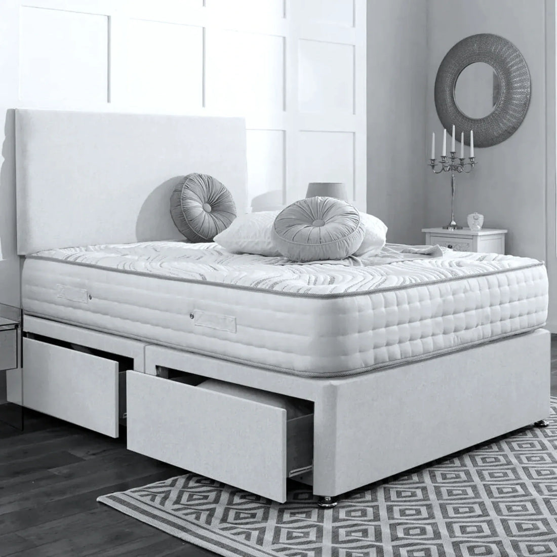 The Premium Divan Storage Bed (2 Drawers)